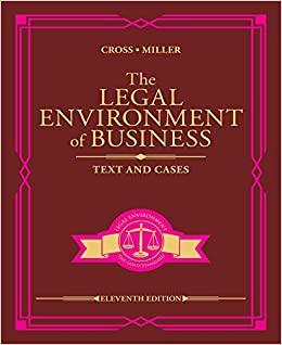 (PDF)The Legal Environment of Business Text and Cases (MindTap Course List)