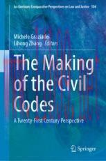 [PDF]The Making of the Civil Codes: A Twenty-First Century Perspective