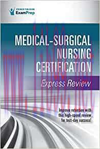 [AME]Medical-Surgical Nursing Certification Express Review (EPUB)