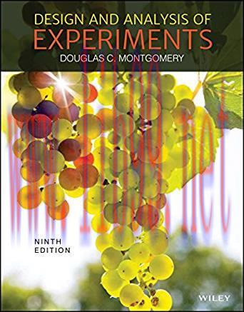 [EPUB]Design and Analysis of Experiments, 9th Edition