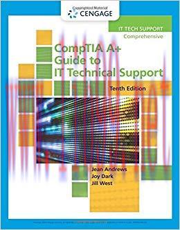 CompTIA A+ Guide to IT Technical Support (MindTap Course List) 10th Edition,