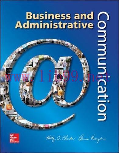 [FOX-Ebook]Business and Administrative Communication, 11th Edition