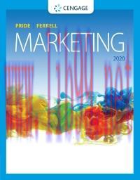 [PDF]Marketing, 20th Edition 2020 [William M. Pride]