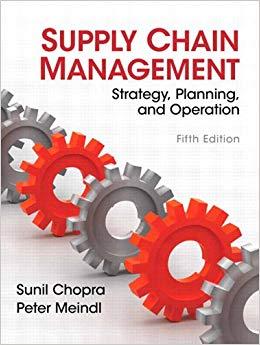 (PDF)Supply Chain Management 5th Edition
