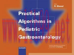 [AME]Practical Algorithms in Pediatric Gastroenterology