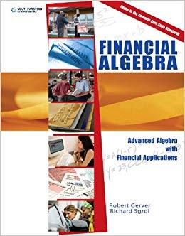 (PDF)Financial Algebra Advanced Algebra with Financial Applications 1st Edition