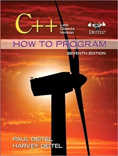 (Test Bank)C++ How to Program Late Objects Version, 7th Edition Paul Deitel.zip