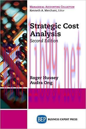 (PDF)Strategic Cost Analysis, Second Edition 2nd Edition