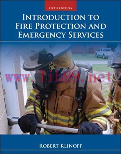 (PDF)Introduction to Fire Protection and Emergency Services 5th Edition