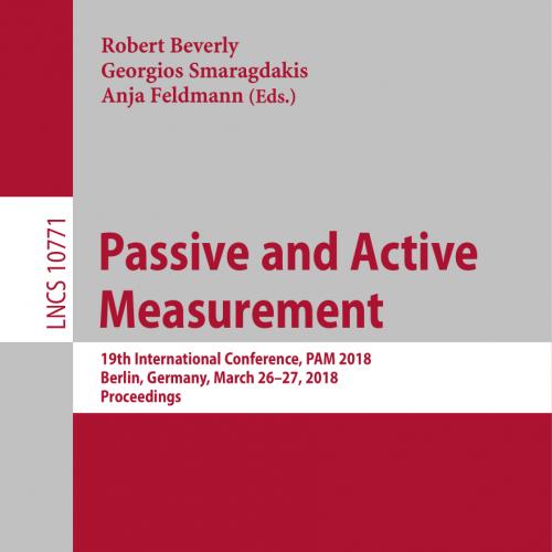 2018_Book_Passive and Active Measurement