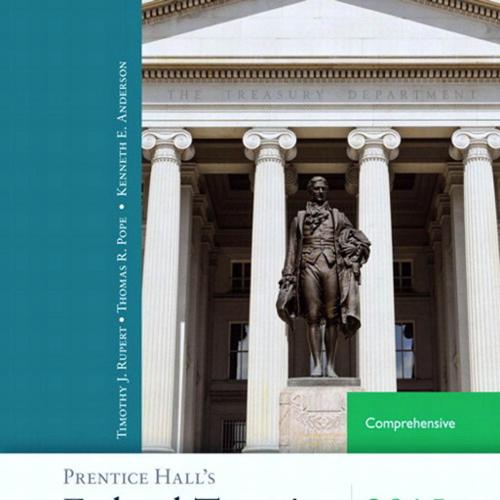 Prentice Hall's Federal Taxation 2015 Comprehensive,28th Edition