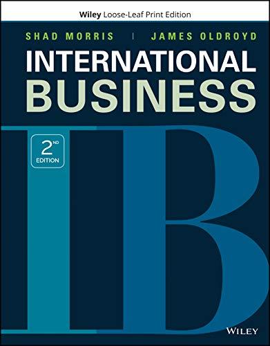 International Business, 2nd Edion [Shad Morris]