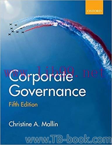 Corporate Governance 5th Edition by Christine Mallin 课本