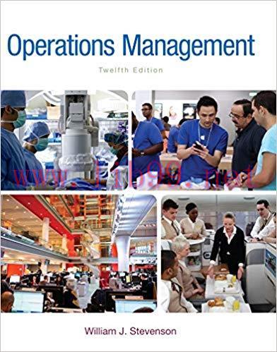 (PDF)Operations Management (McGraw-Hill Series in Operations and Decision Sciences) 12th Editio...