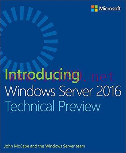 [FOX-Ebook]Introducing Windows Server 2016 Technical Preview