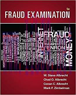 (PDF)Fraud Examination 5th Edition