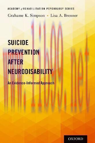 [AME]Suicide Prevention after Neurodisability: An Evidence-Informed Approach (Academy of Rehabi...