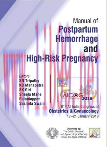 [AME]Manual of Postpartum Hemorrhage and High-Risk Pregnancy (Original PDF)