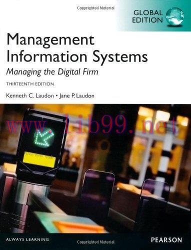 [FOX-Ebook]Management Information Systems, 13th Global Edition