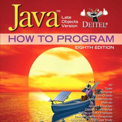 Java Late Objects Version how to program 8th Edition