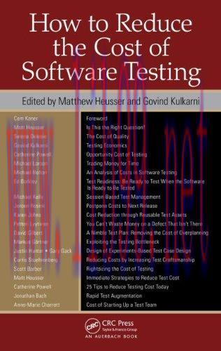 [FOX-Ebook]How to Reduce the Cost of Software Testing