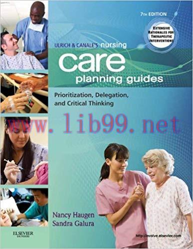 (PDF)Ulrich & Canale&rsquo;s Nursing Care Planning Guides &ndash; E-Book (Nursing Care Planning Guides: For...