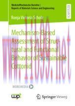[PDF]Mechanism-Based Assessment of Structural and Functional Behavior of Sustainable Cottonid