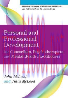 [AME]Personal and Professional Development for Counsellors, Psychotherapists and Mental Health ...