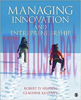 (PDF)Managing Innovation and Entrepreneurship 1st Edition