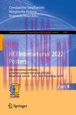 [PDF]HCI International 2022 Posters: 24th International Conference on Human-Computer Interactio...