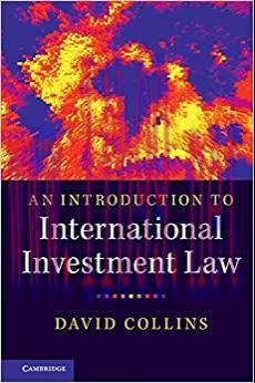 (PDF)An Introduction to International Investment Law
