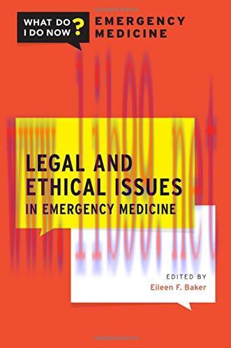 [AME]Legal and Ethical Issues in Emergency Medicine (Original PDF)