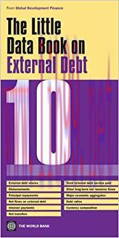 (PDF)The Little Data Book on External Debt 2010 (Global Development Finance)