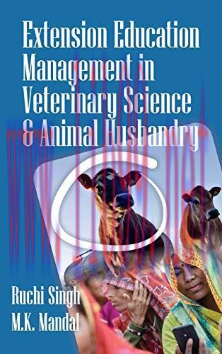 [AME]Extension and Management Techniques in Veterinary Sciences and Animal Husbandry (Original ...