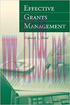 Effective Grants Management 1st Edition,