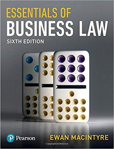 Essentials of business law 6th Edition [Ewan MacIntyre]