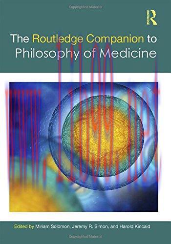 [AME]The Routledge Companion to Philosophy of Medicine (Routledge Philosophy Companions) (PDF)