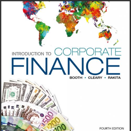 (Test Bank)Introduction to Corporate Finance 4th Edition by Booth.zip