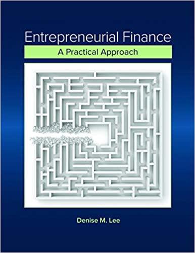 Entrepreneurial Finance A Practical Approach