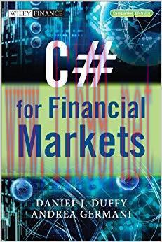 (PDF)C# for Financial Markets (The Wiley Finance Series) 1st Edition