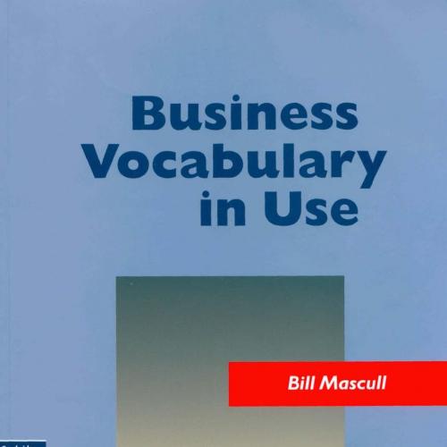 Business Vocabulary in Use Intermediate