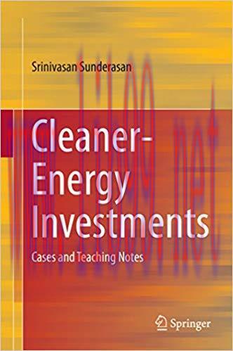 (PDF)Cleaner-Energy Investments: Cases and Teaching Notes 2015 Edition