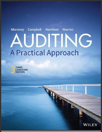 （TB）Auditing A Practical Approach 3rd Canadian Edition 100元.zip