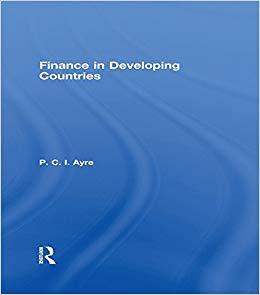 (PDF)Finance in Developing Countries 1st Edition