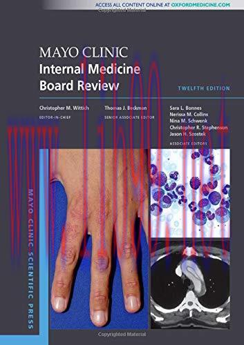 [AME]Mayo Clinic Internal Medicine Board Review (Mayo Clinic Scientific Press), 12th Edition (O...