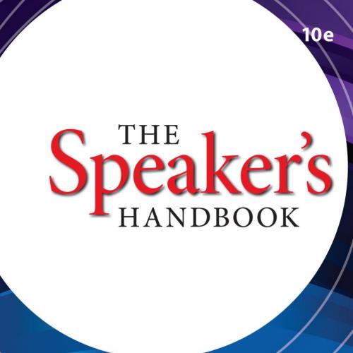 Speaker's Handbook 10th Edition, The