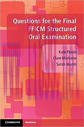 (PDF)Questions for the Final FFICM Structured Oral Examination