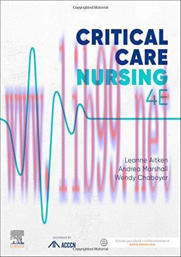 [AME]Critical Care Nursing (ACCCN&rsquo;s Critical Care Nursing), 4th Edition (ORIGINAL PDF from_ Pub...