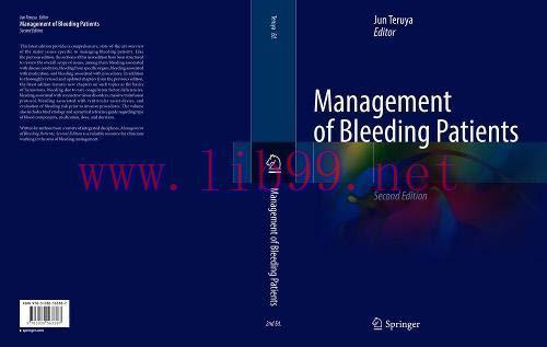 [AME]Management of Bleeding Patients, 2nd Edition (Original PDF)