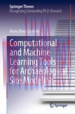 [PDF]Computational and Machine Learning Tools for Archaeological Site Modeling